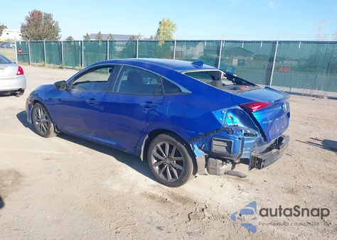 2020 Honda Civic Ex из США, поврежденный, VIN 19XFC1F30LE201238